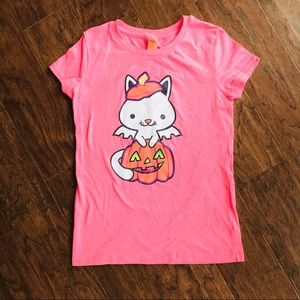 Kitty/Bat Halloween T-shirt